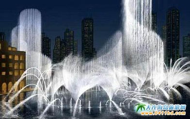 世界第一高音樂(lè)噴泉 迪拜音樂(lè)噴泉